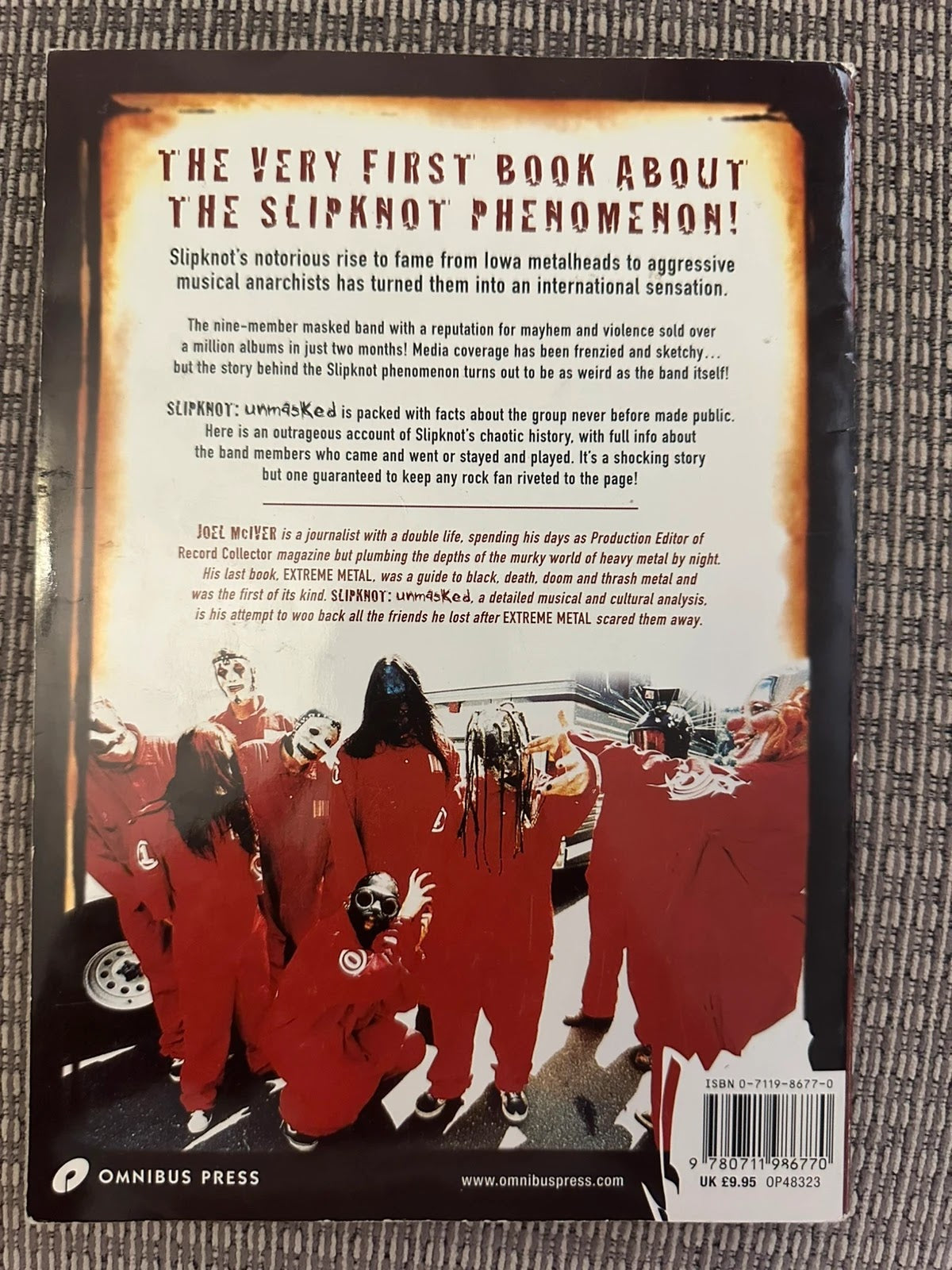 Slipknot: Unmasked - Joel McIver
