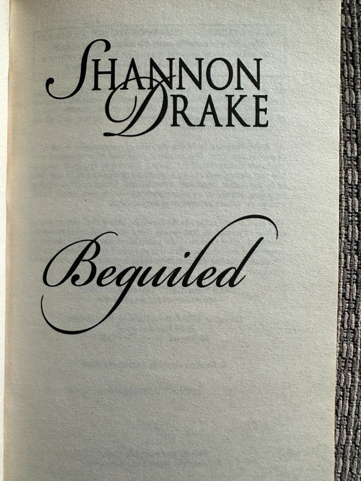 Beguiled - Shannon Drake