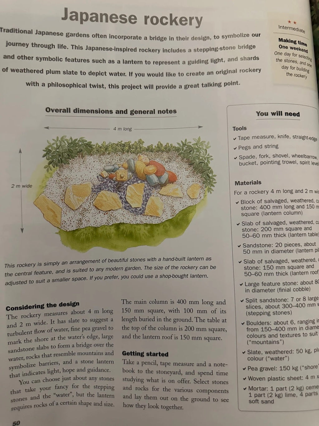 Weekend DIY Stonework – 15 Garden Projects - Alan & Gill Bridgewater