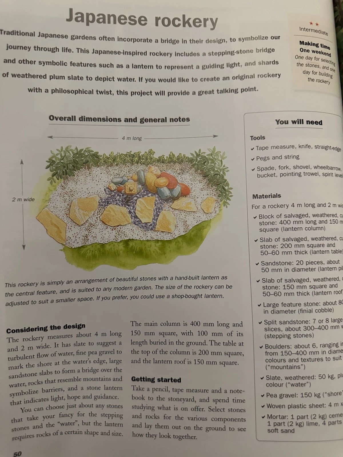 Weekend DIY Stonework – 15 Garden Projects - Alan & Gill Bridgewater