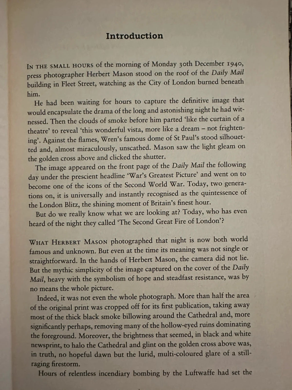 Blitz: The Story of 29th December 1940 - M. J. Gaskin