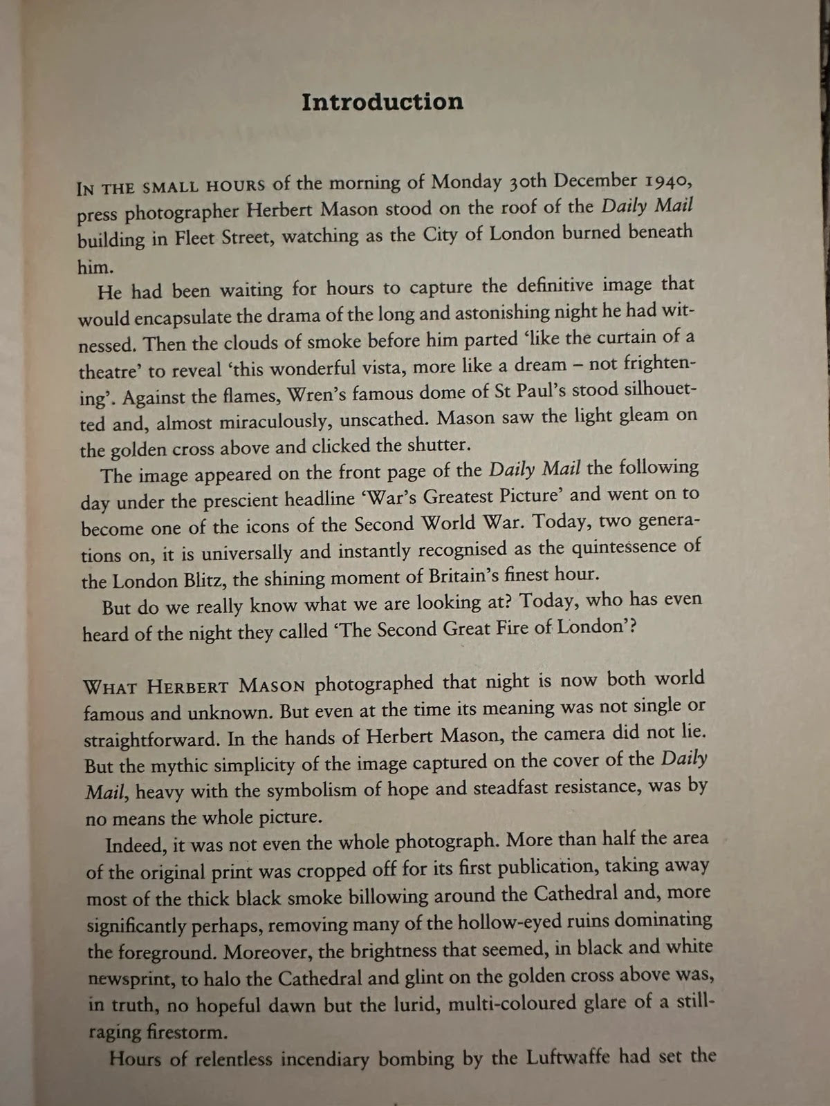 Blitz: The Story of 29th December 1940 - M. J. Gaskin