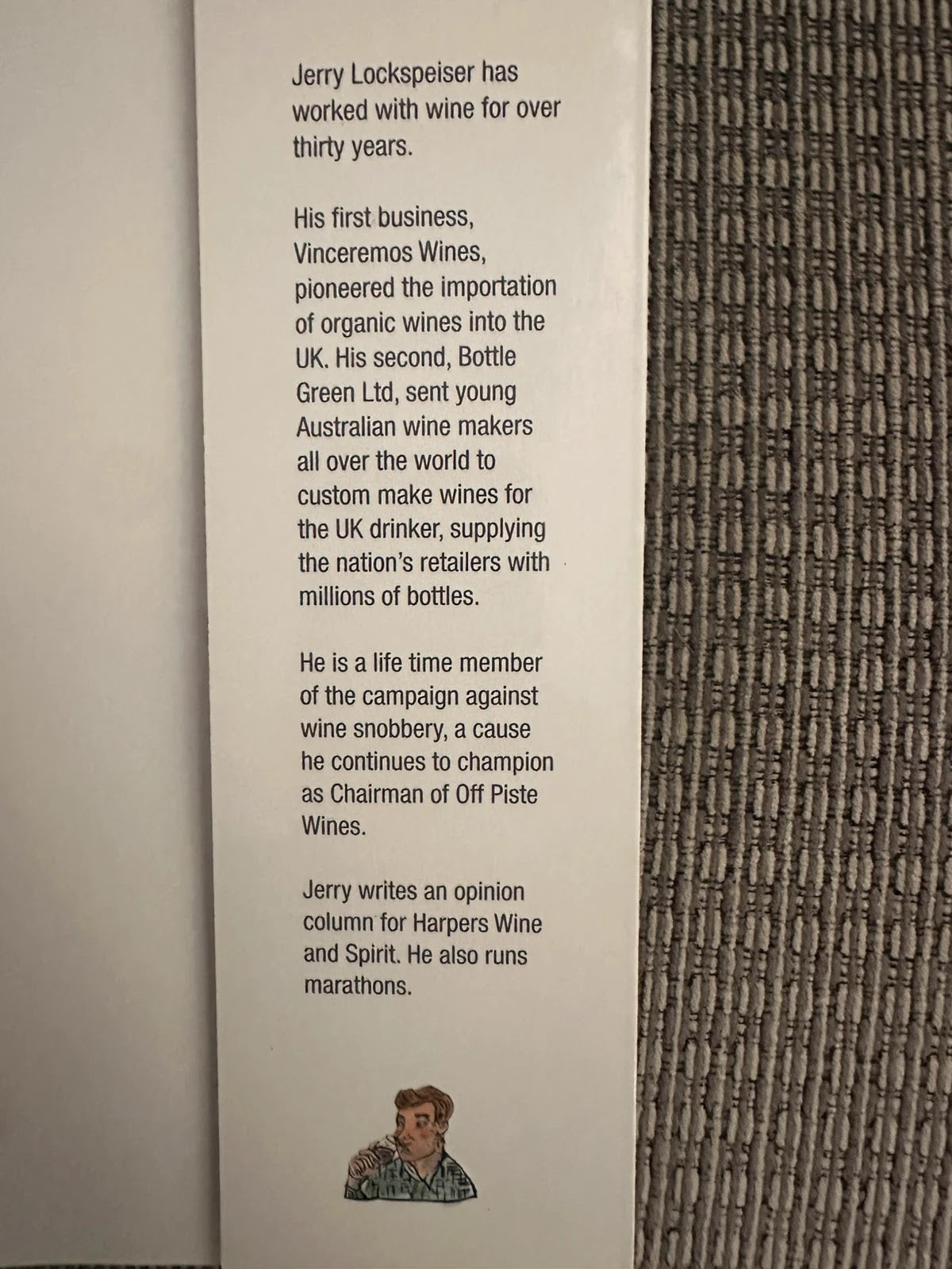 Your Wine Questions Answered Wine Guide Book - Jerry Lockspeiser
