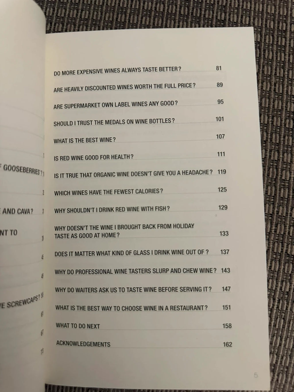 Your Wine Questions Answered Wine Guide Book - Jerry Lockspeiser
