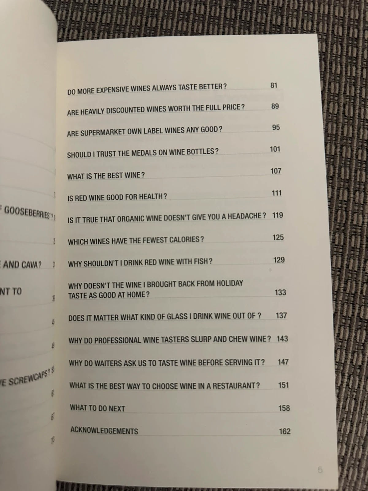 Your Wine Questions Answered Wine Guide Book - Jerry Lockspeiser