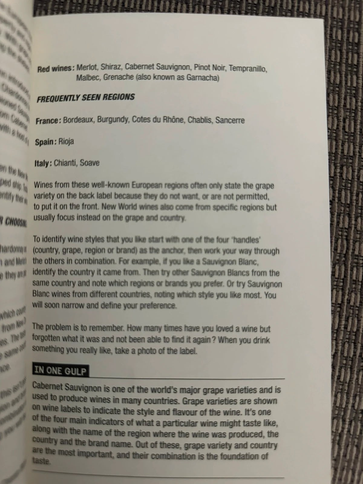 Your Wine Questions Answered Wine Guide Book - Jerry Lockspeiser