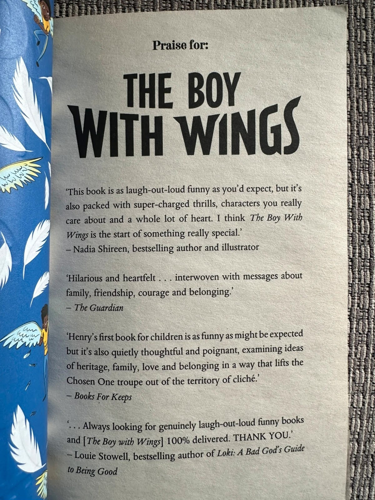 The Boy With Wings - Lenny Henry