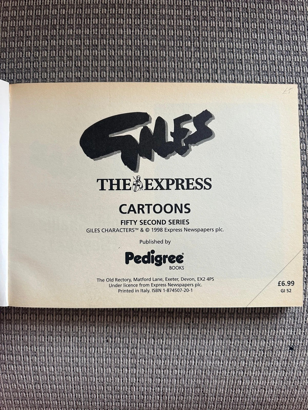 Giles Cartoons 1999 - Fifty Second Series