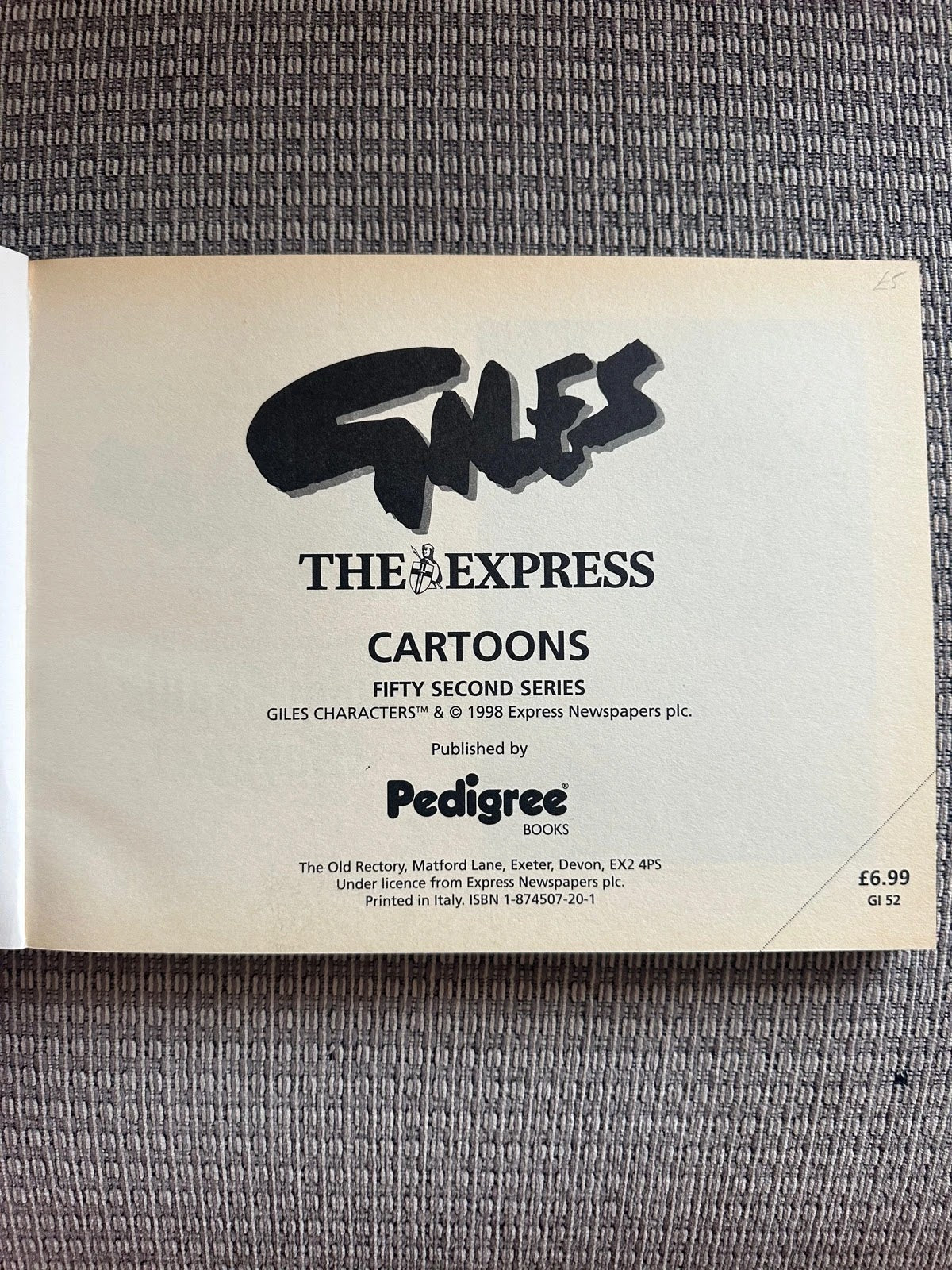 Giles Cartoons 1999 - Fifty Second Series