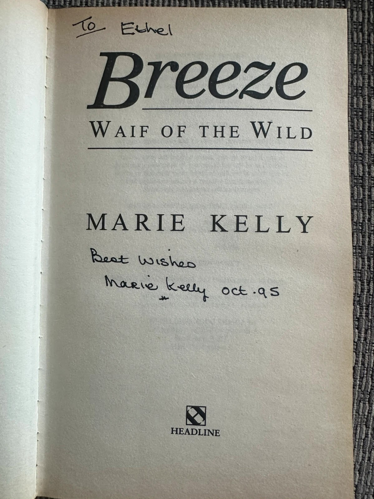 Breeze Waife of the Wild - Marie Kelly