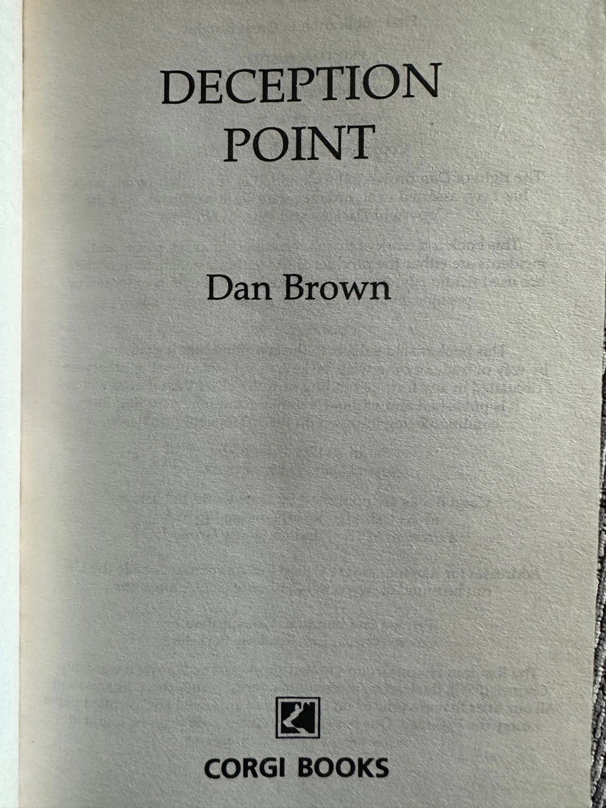 Deception Point - Dan Brown