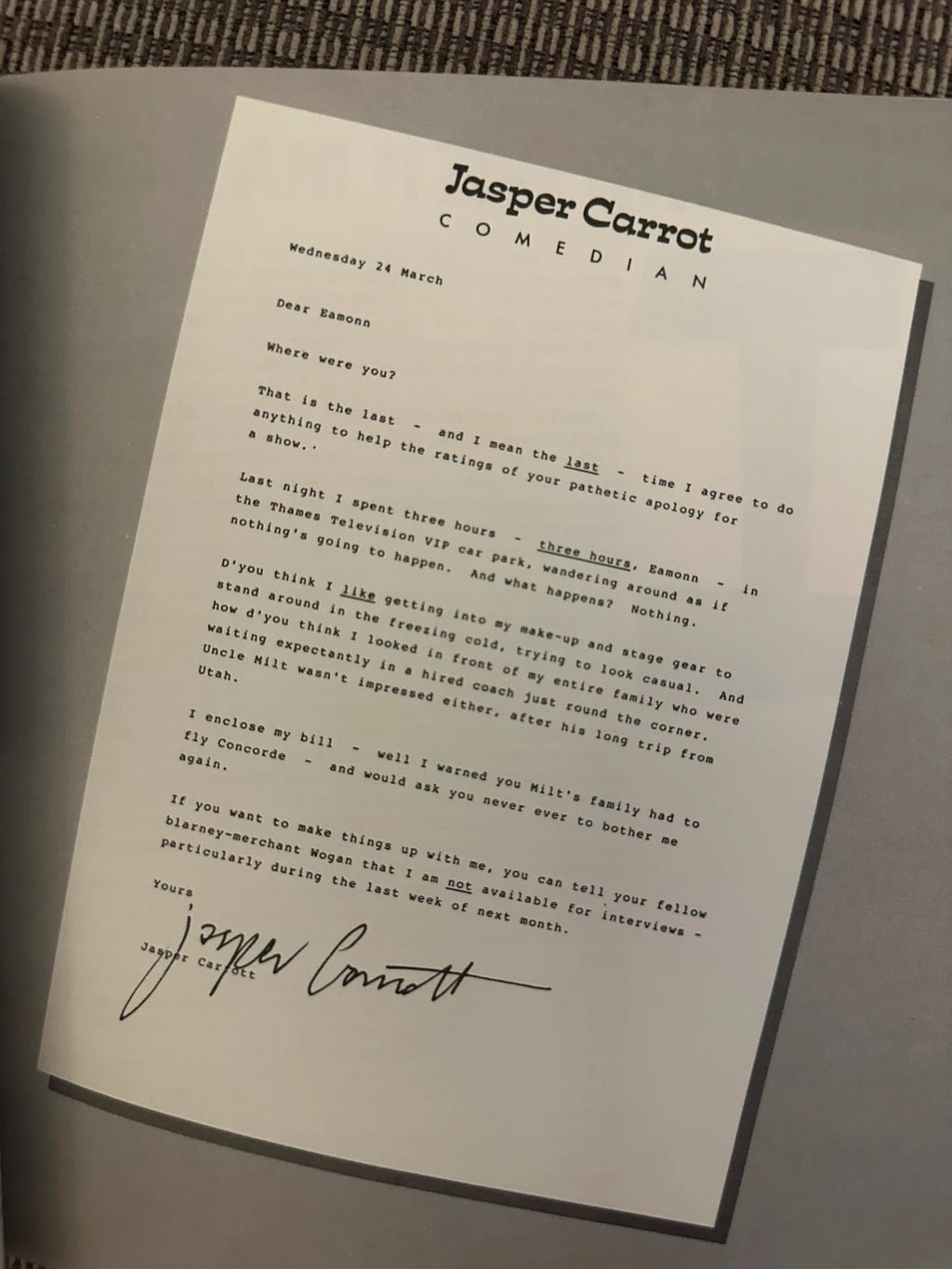 Carrott Roots and Other Myths - Jasper Carrott