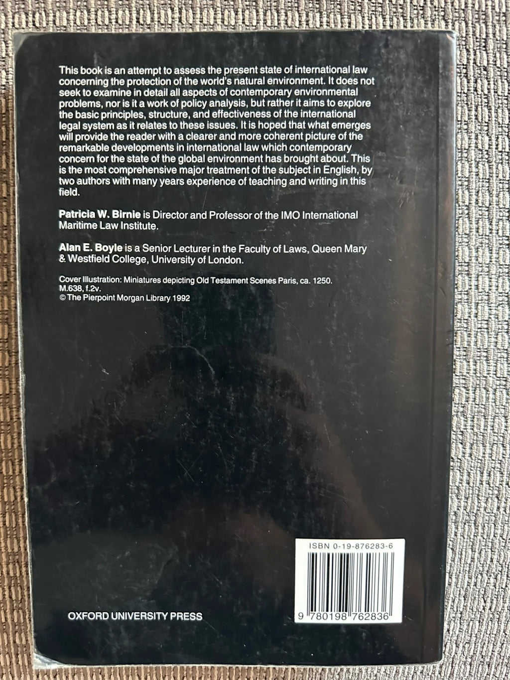 International Law and the Environment - Patricia W. Birnie and Alan E. Boyle
