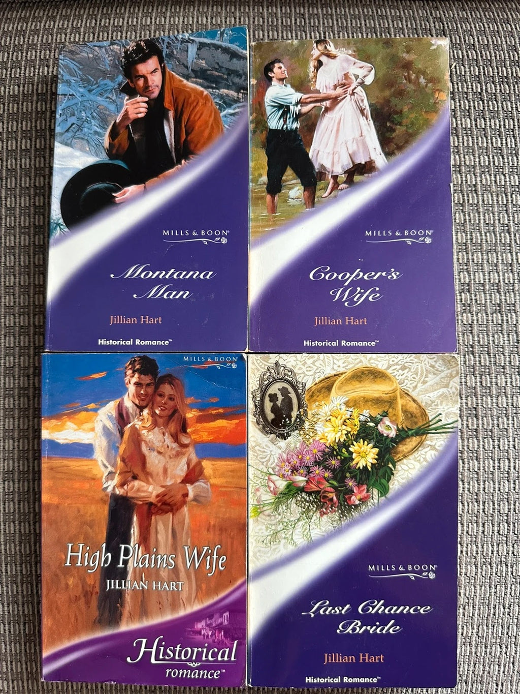 Jillian Hart Historical Romance Bundle x4 - Mills & Boon Paperbacks - Jillian Hart