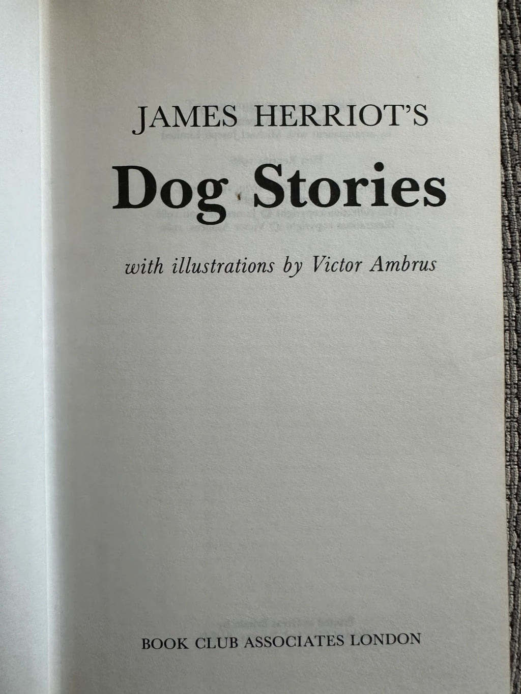 James Herriot's Dog Stories - James Herriot