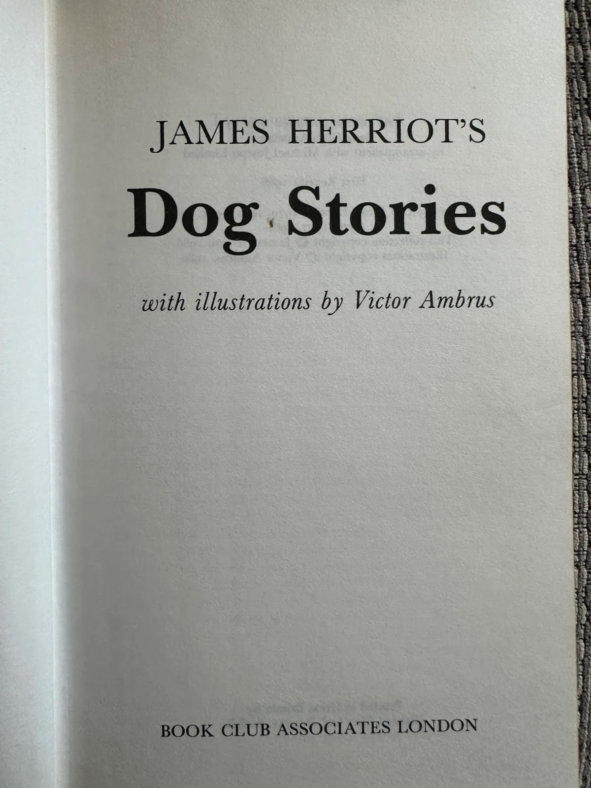 James Herriot's Dog Stories - James Herriot