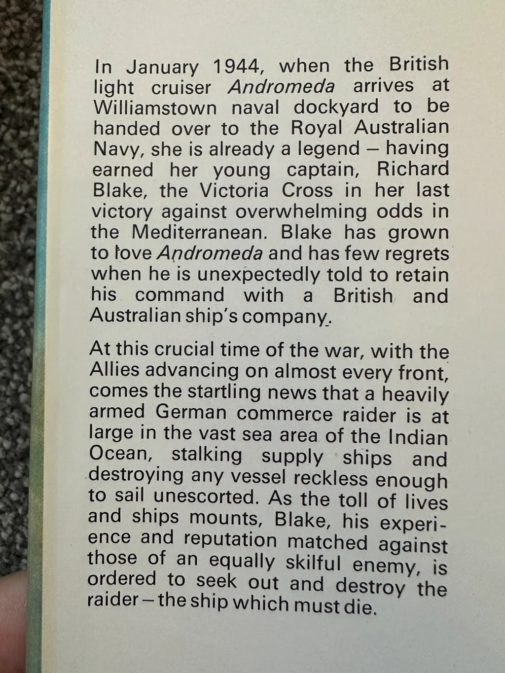 A Ship Must Die - Douglas Reeman