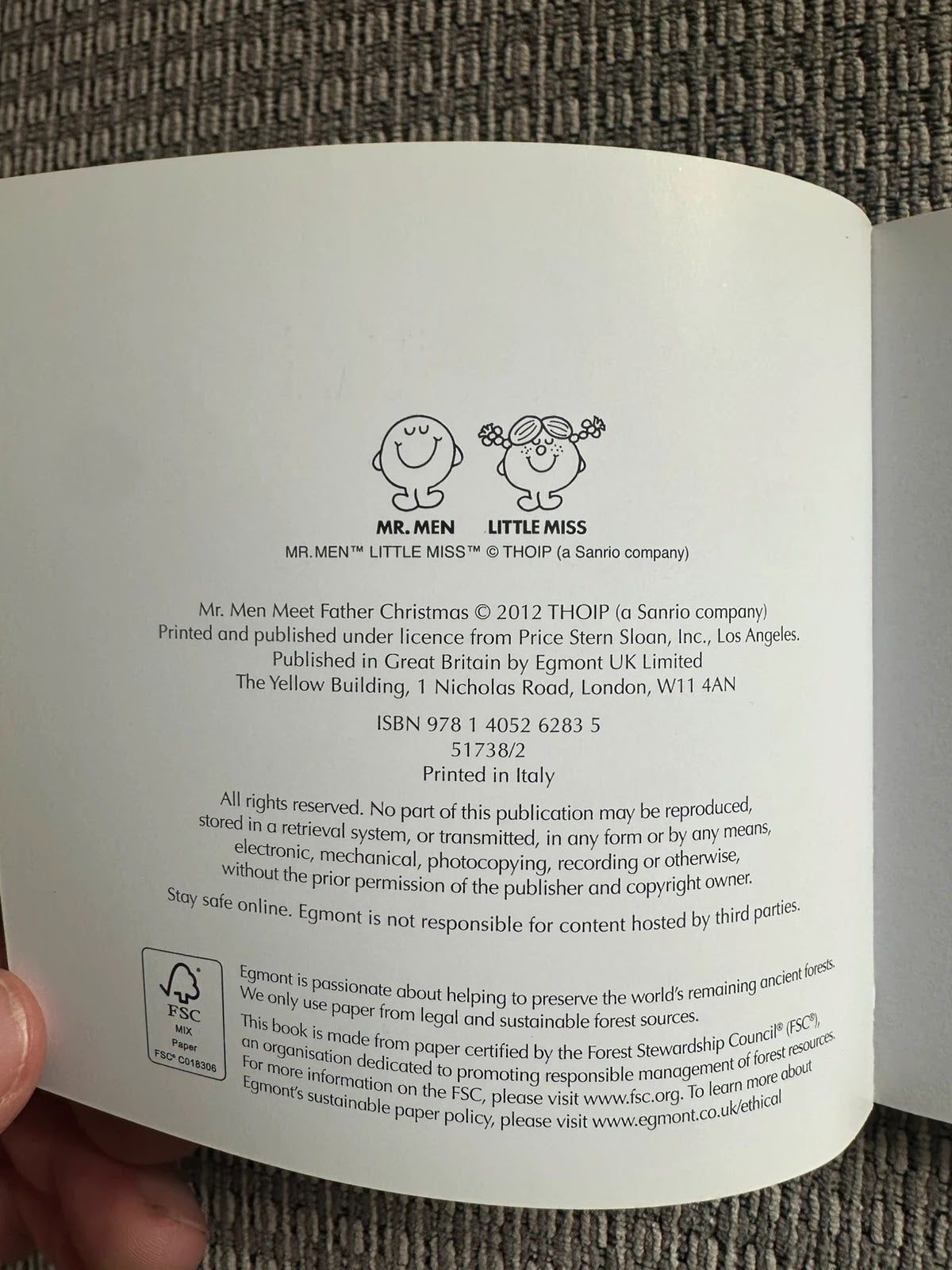 Mr Men Meet Father Christmas - Roger Hargreaves