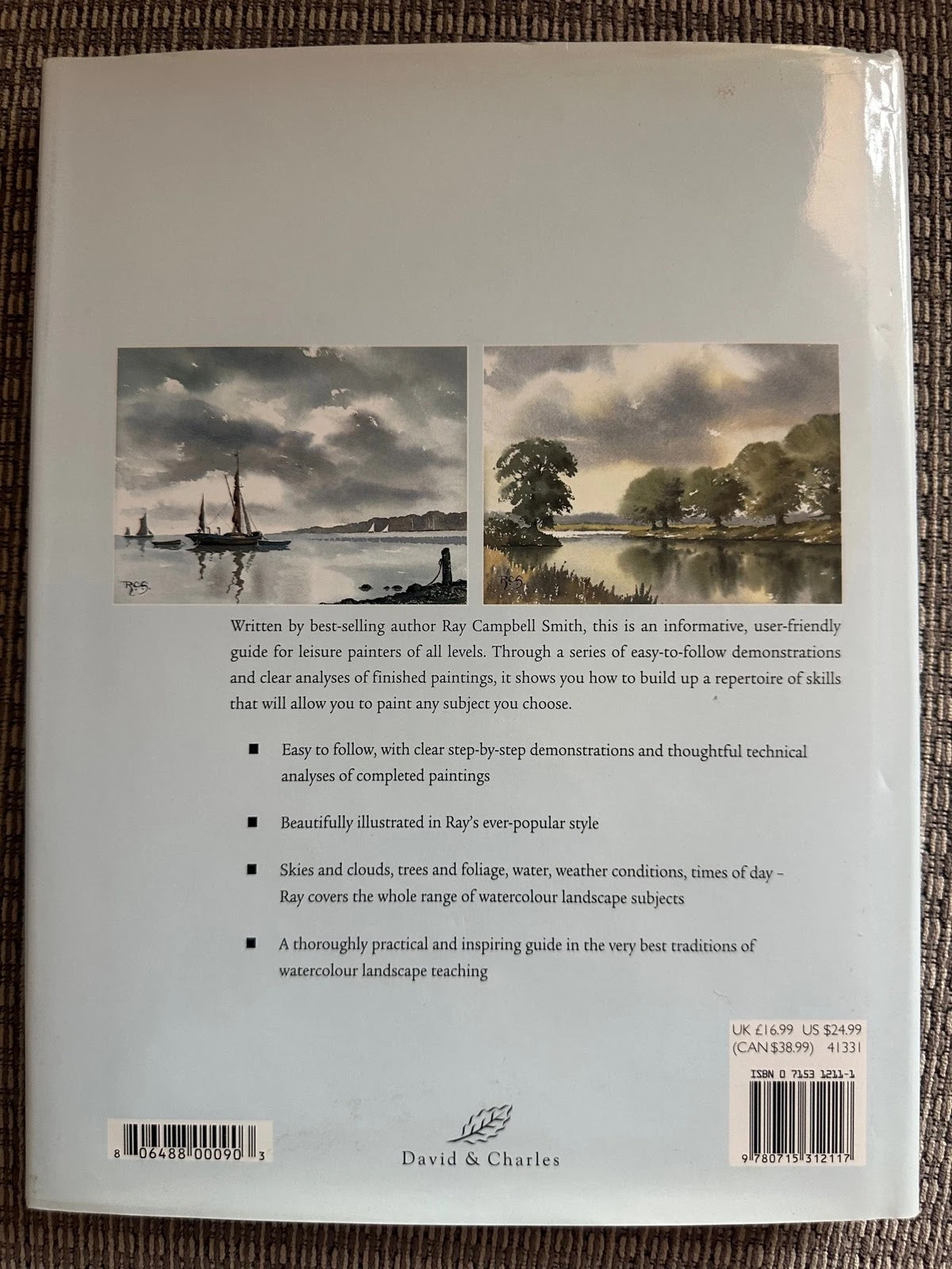 Classic Techniques for Watercolour Landscapes - Ray Campbell Smith