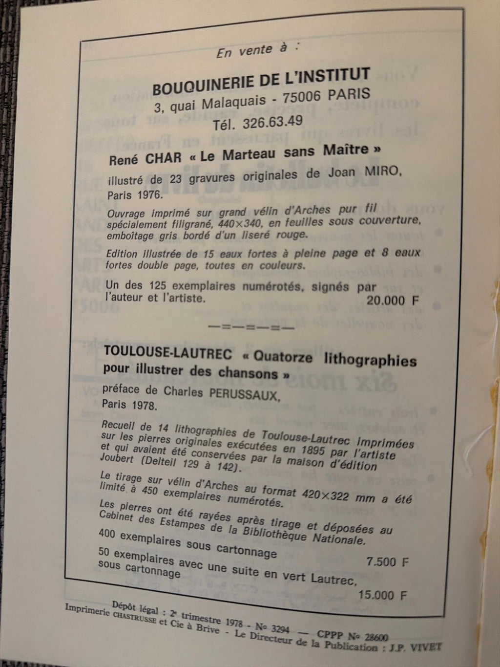 Bulletin du Bibliophile