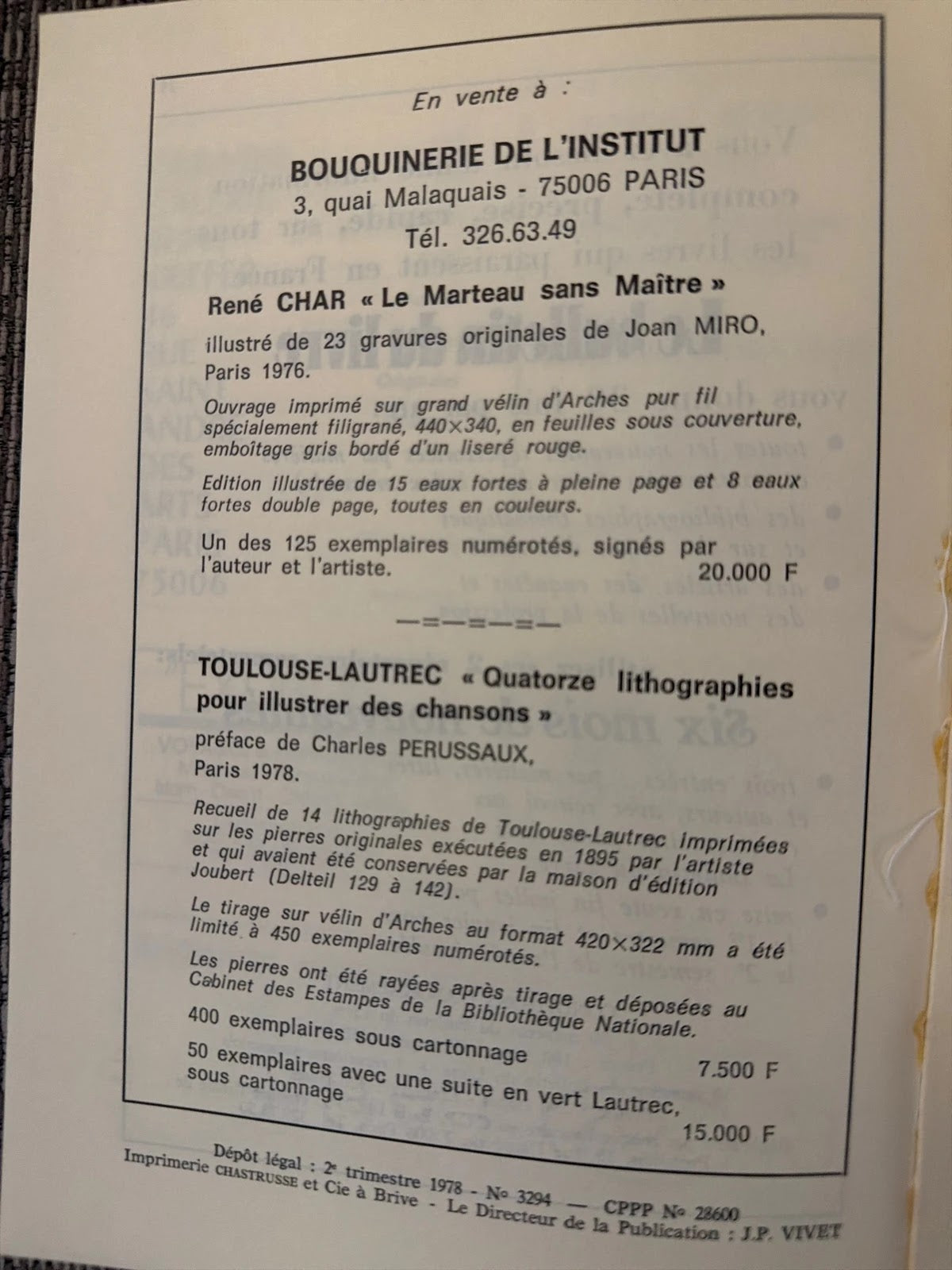 Bulletin du Bibliophile