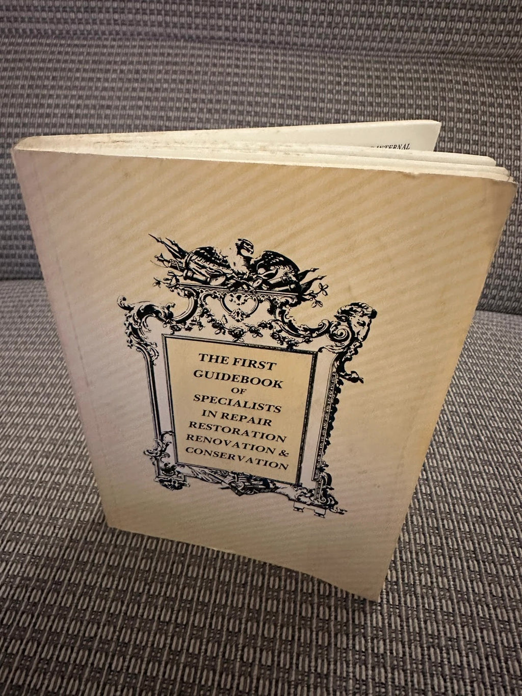 The First Guidebook of Specialists in Repair, Restoration, Renovation & Conservation