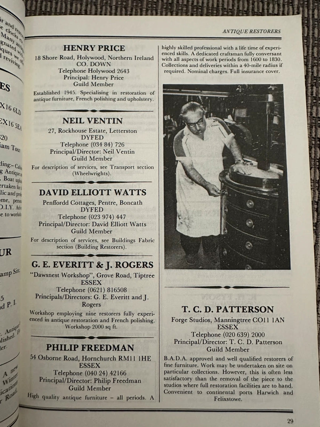 The First Guidebook of Specialists in Repair, Restoration, Renovation & Conservation