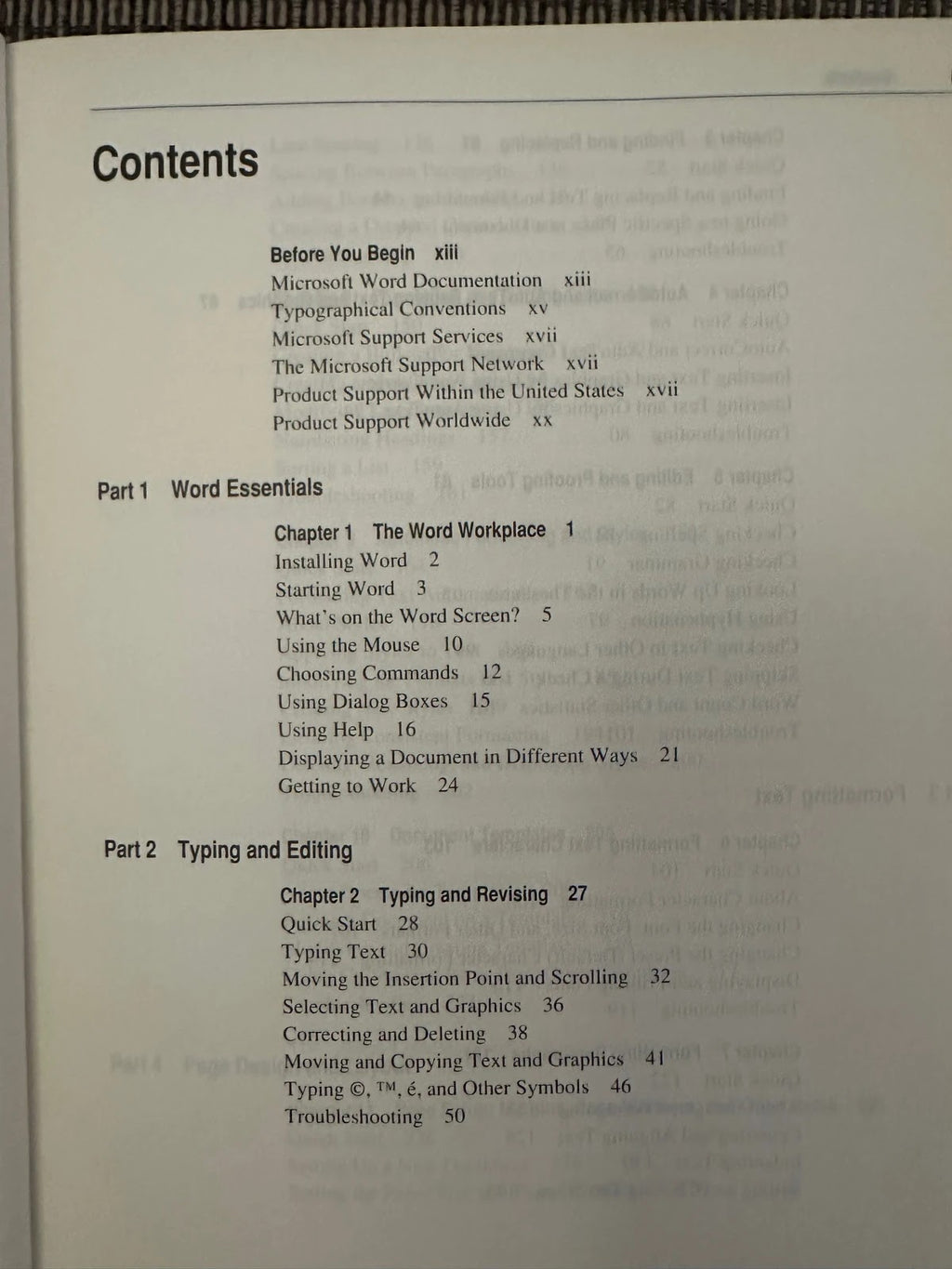 Microsoft Word User's Guide