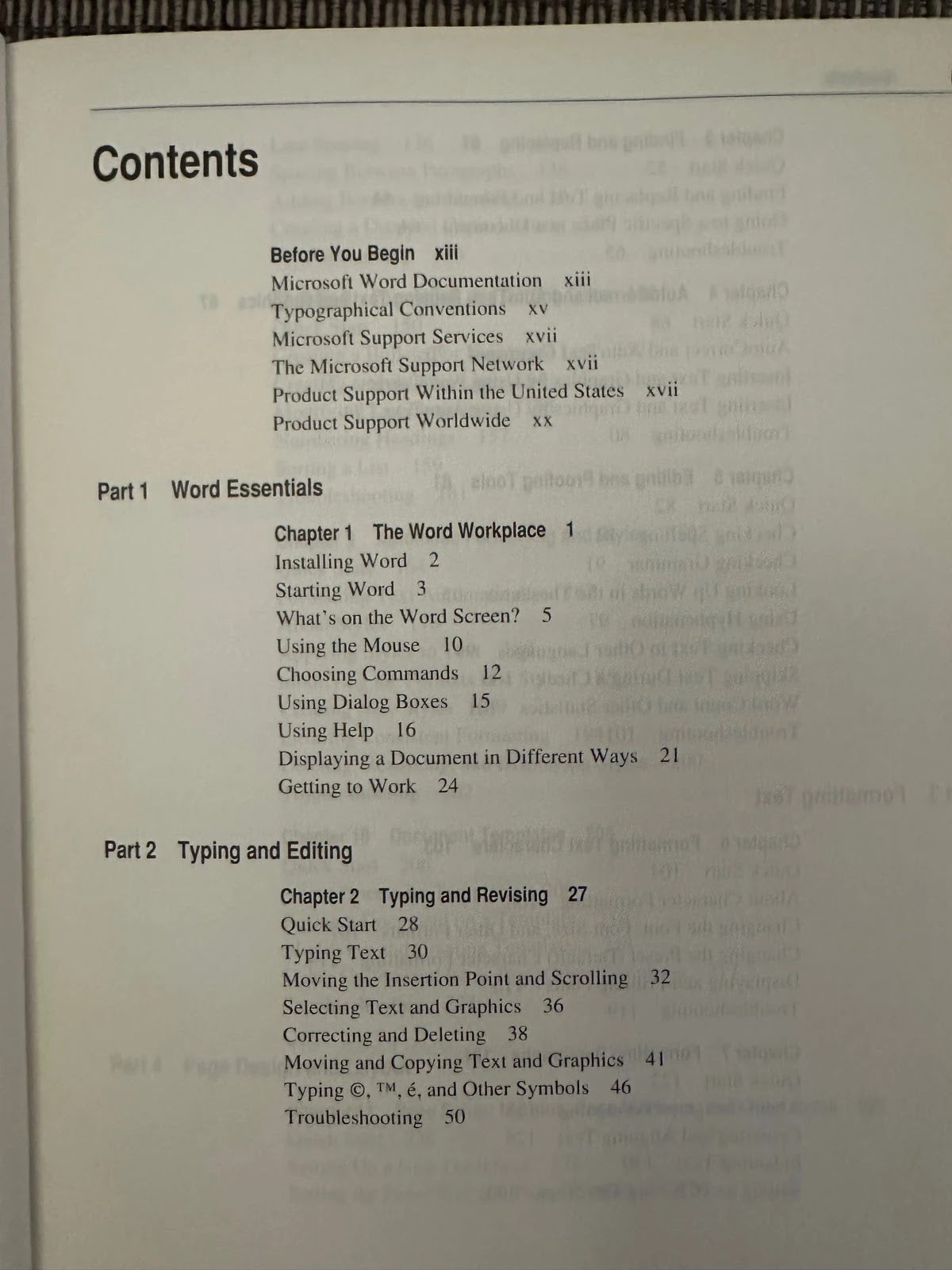 Microsoft Word User's Guide
