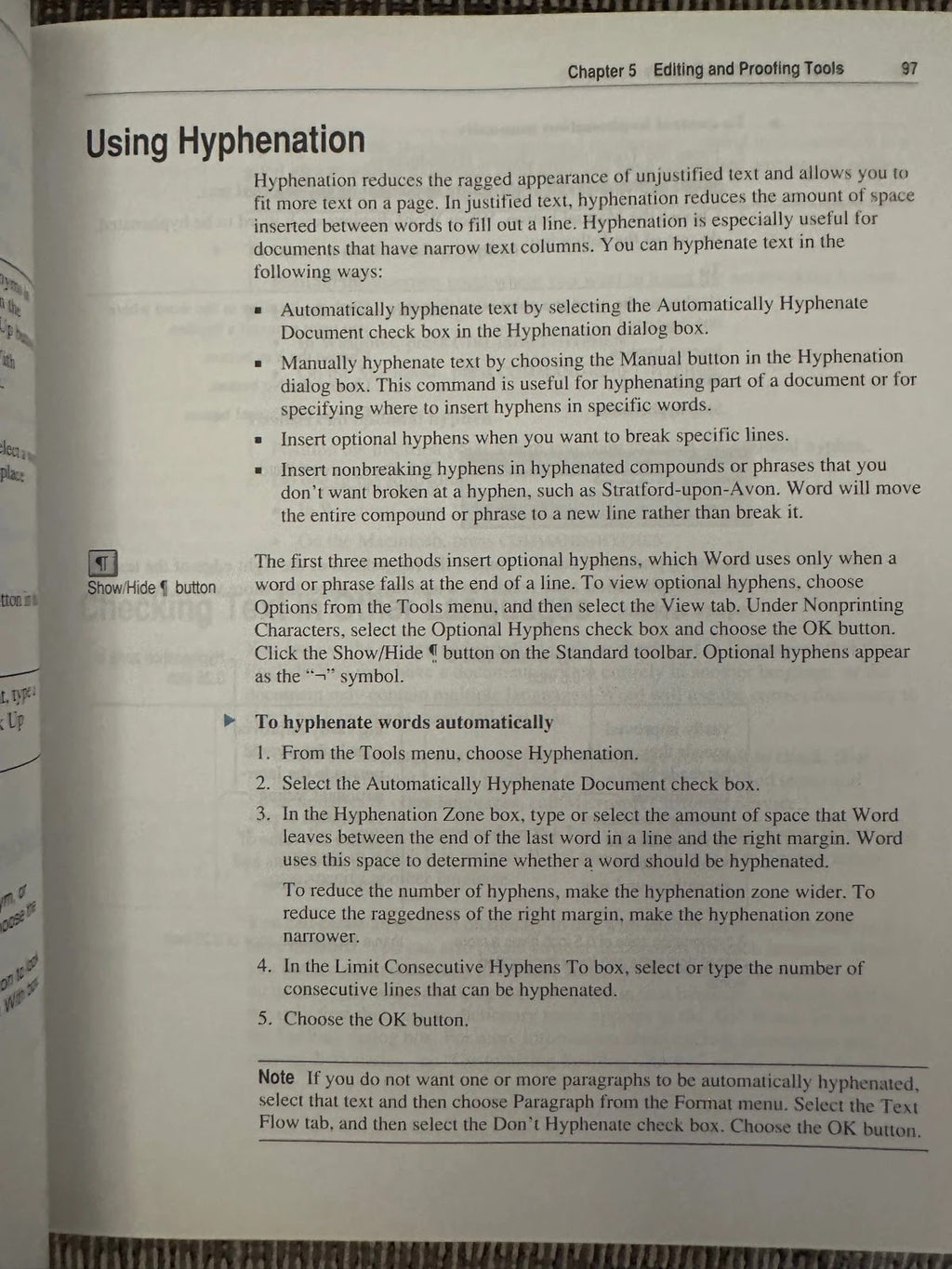 Microsoft Word User's Guide