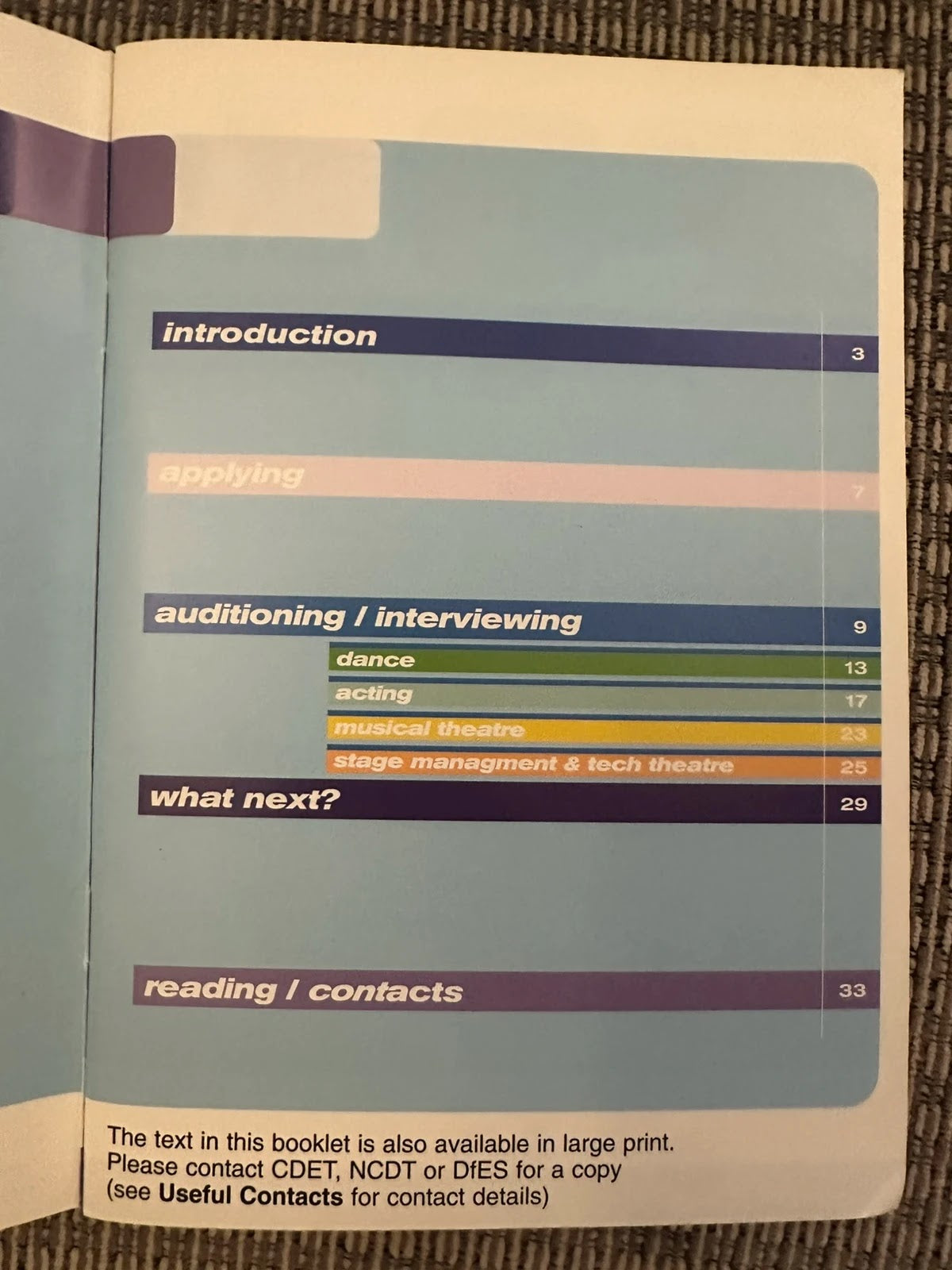 An Applicant's Guide to Auditioning and Interviewing at Dance and Drama Schools