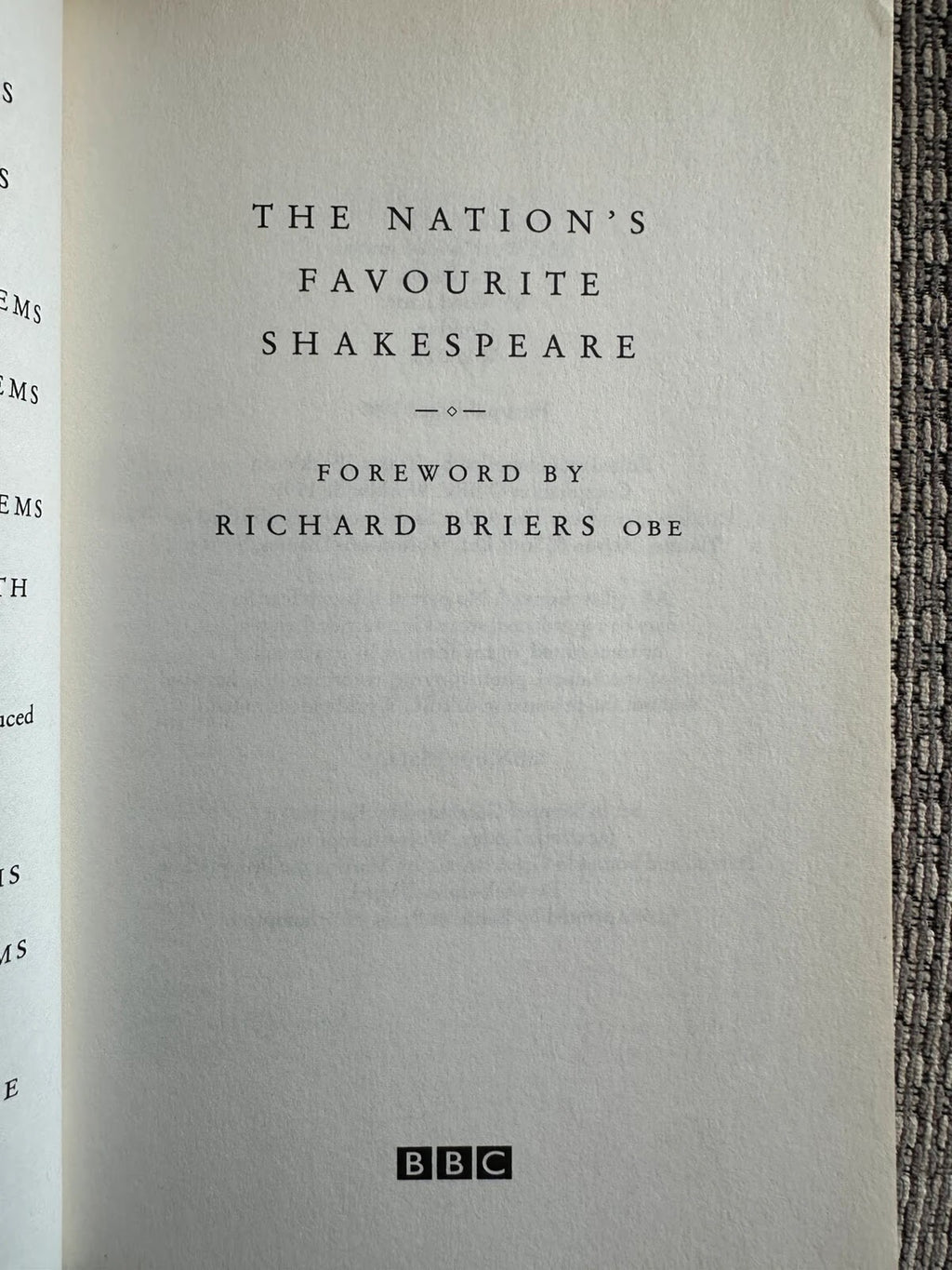 The Nation's Favourite Shakespeare