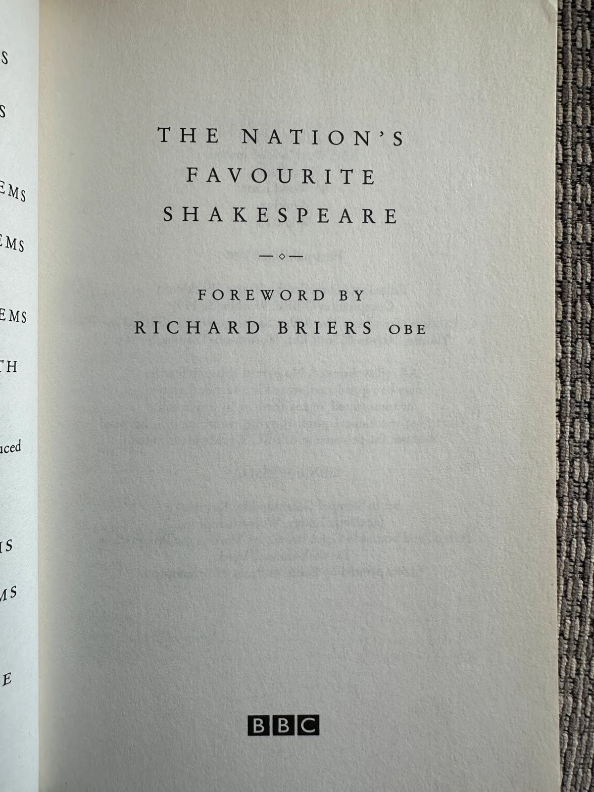The Nation's Favourite Shakespeare