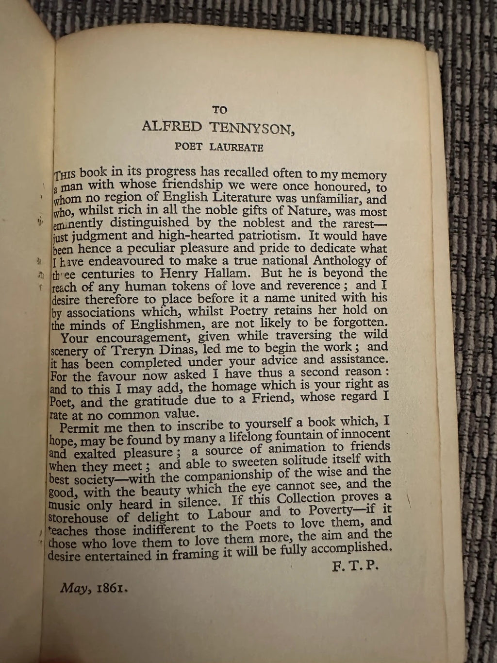 The Golden Treasury with Additional Poems - F.T. Palgrave