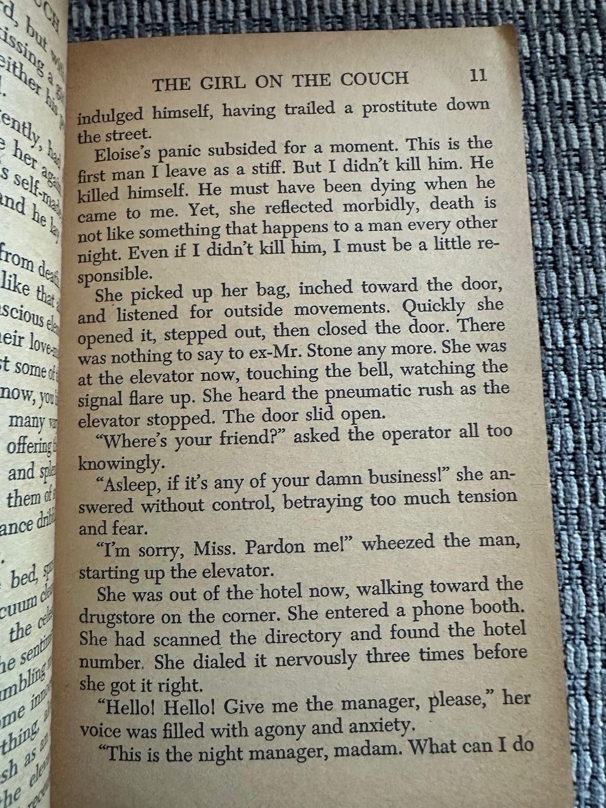 The Girl on the Couch - Georgiana Hunter