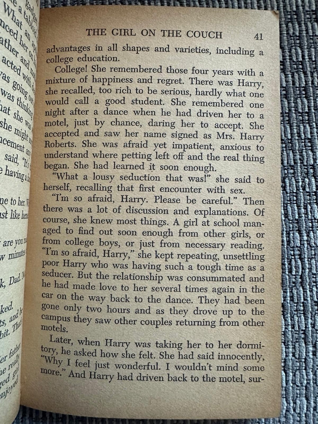 The Girl on the Couch - Georgiana Hunter