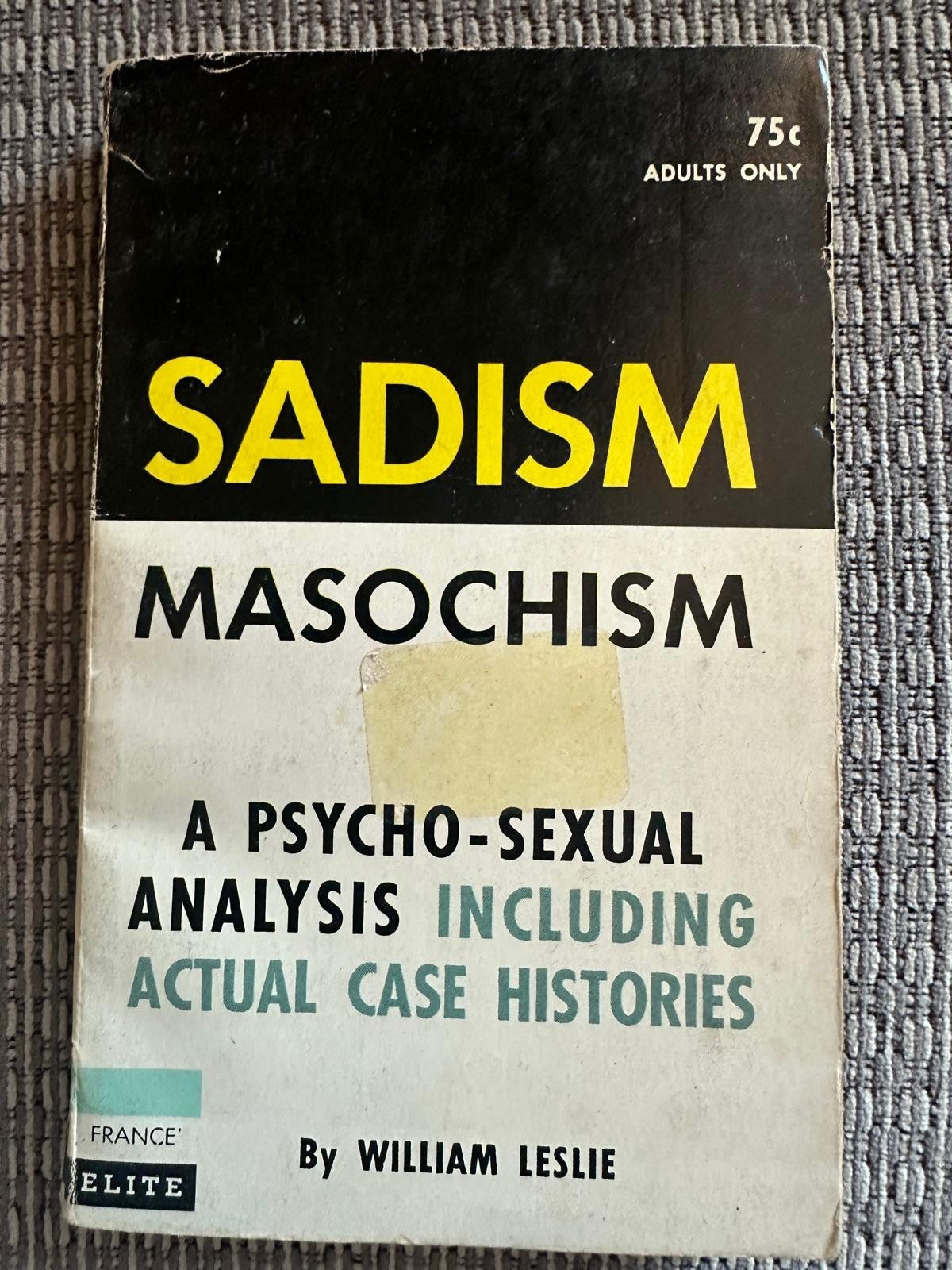 Sadism and Masochism - William Leslie