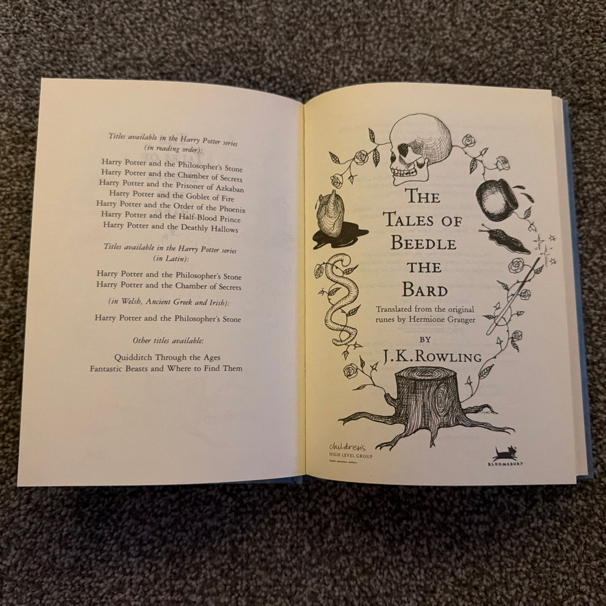 The Tales of Beedle the Bard - J.K. Rowling