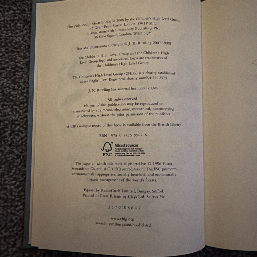 The Tales of Beedle the Bard - J.K. Rowling